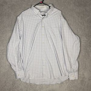 Peter Millar Summer Comfort Striped Plaid Lightweight Long sleeve Size XL